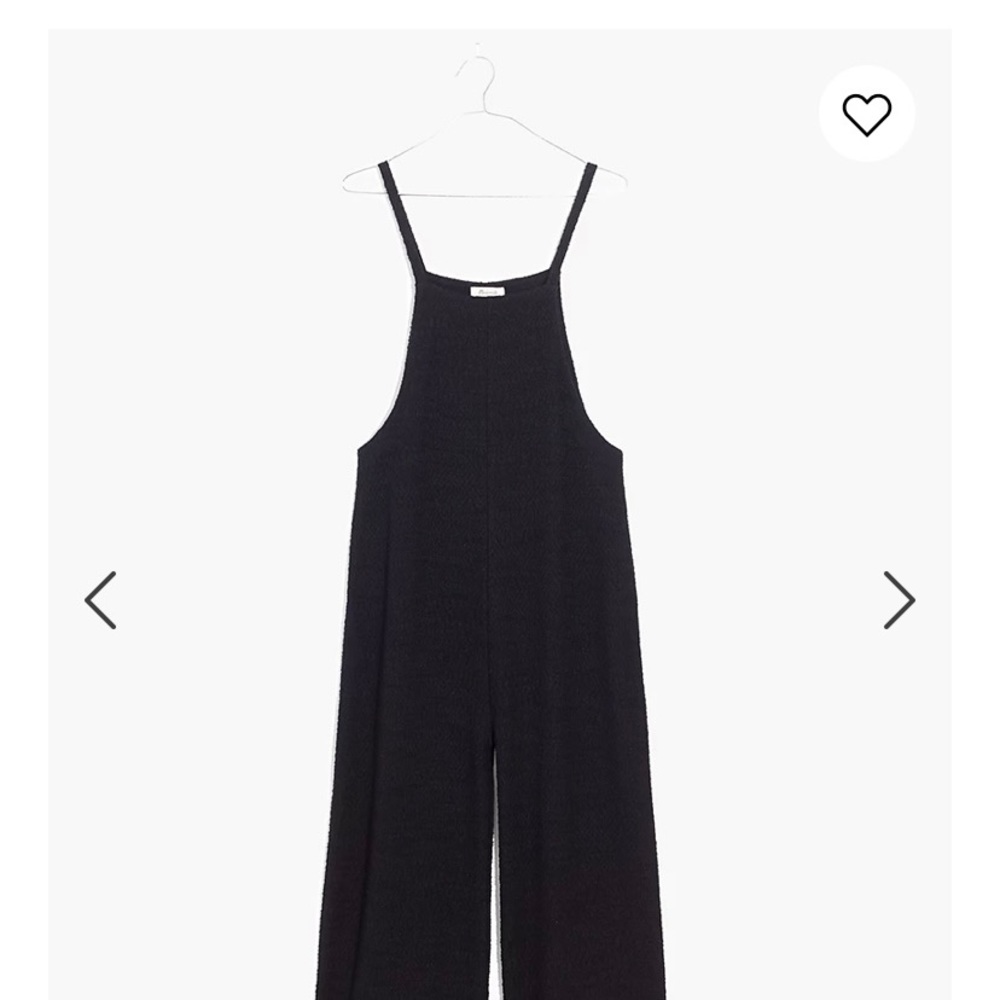 Madewell Knit Wide-Leg Overalls